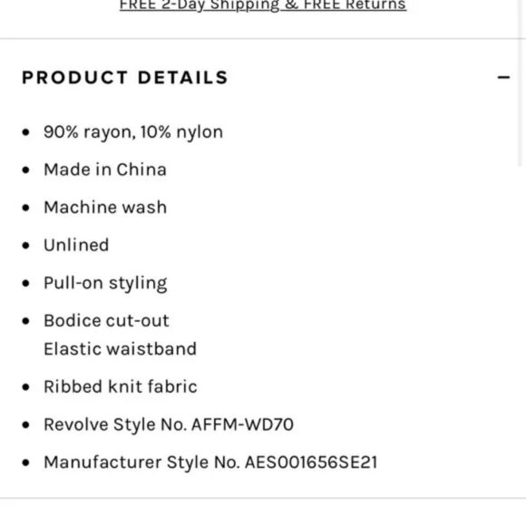 NWT AFRM Skye cut out sweater dress - size LARGE - Picture 5 of 5